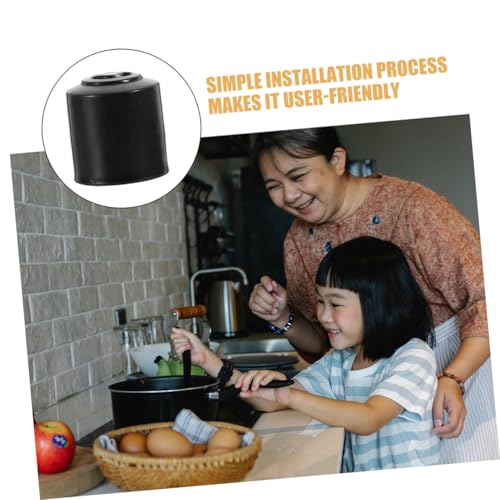 Válvula de escape para olla a presión, repuesto para válvula de liberación de vapor, color negro, acero inoxidable miniatura 7