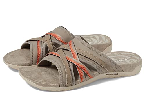 Merrell Terran 3 Cush Slide Moon/Clay 8 M #TOP3
