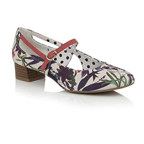 Escarpins Iris Ruby Shoo femme talon haut bout rond style vintage