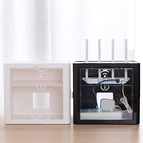 Coque de protection de routeur pour sécuriser les fils de prise