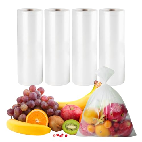 12" x 16" Clear Plastic Produce Bag on a Roll,