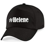 Reifen-Markt Base Cap Hashtag #Helene Größe Uni Farbe Schwarz Druck Weiss