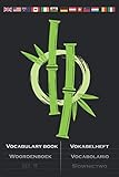  Bambus japanischer Enso Kreis Vokabelheft: Vokabelbuch mit 2 Spalten für Naturfreunde und Umweltschützer