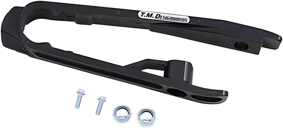 T.M. Designworks Dirt Cross Super Front Chain Slider - Black DCS-KT3-BK