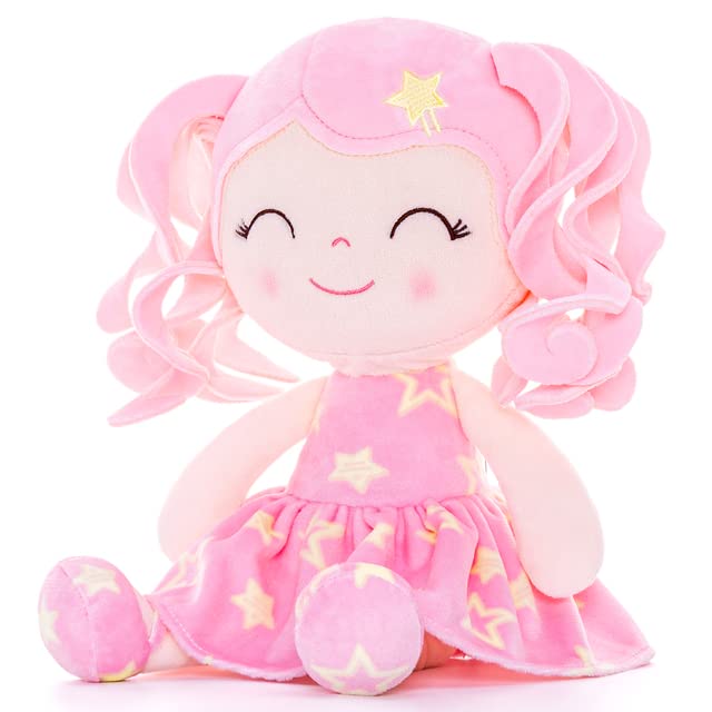 ТоуUAE - Gloveleya Keychain Soft Plush Stuffed Ԁoll Pendant Curly Star Cute Тоуs Birthday Gifts