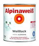 Alpina Weißlack 2 Liter glänzend