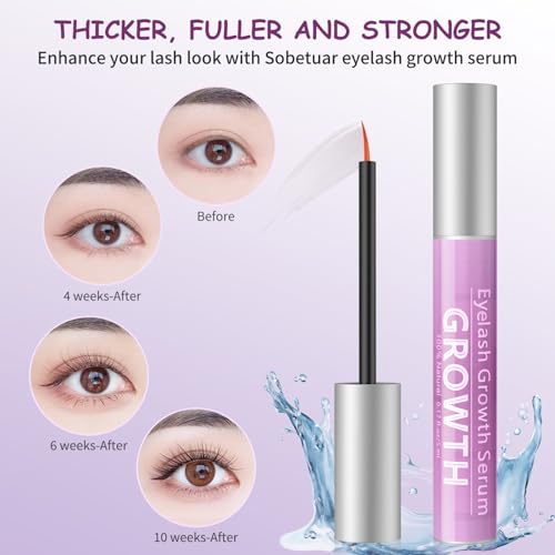 image for Sobetuar Eyelash Growth Serum Volumizing Lash Serum For Eyelash Growth