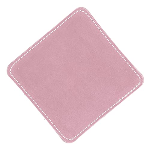 Billiard Cloth Pool Burnisher Cleaner, Leather Sweat and Dirt Wipe Off Extend Lifespan Small Portable Size for Great Using (Roseate)