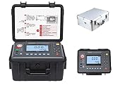 CNYST High Voltage Insulation Resistance Tester 10 kv Insulation Meter Tester with Maximum Output Voltage 10KV Resistance Limit Range 35TΩ Resolution 0.01MΩ Output Short-Circuit Current ≥6mA