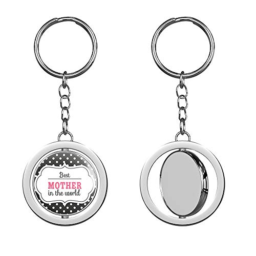 Glover Trading Mother in the World Stainless Steel Keychain