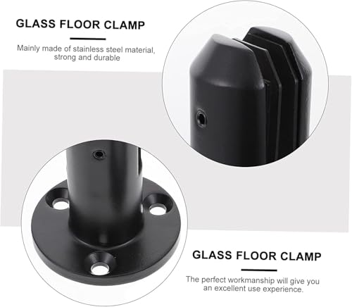 Supports en verre pour fixer une rambarde sans risque de glissement