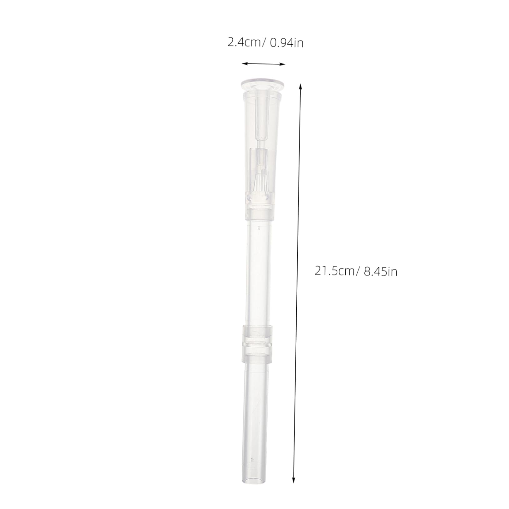 BESTYASH 2pcs Water Fountain Nozzle: Transparent Mini Mushroom Sprinkler Spout Spray Head for Tabletop Fish Tank Pump Pond Aquarium Water Feature