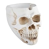 ★【Regalo perfecto】El cenicero esqueleto es el regalo perfecto para Halloween. Es genial para asustar a tu familia o amigos, y también puedes dárselo como regalo.