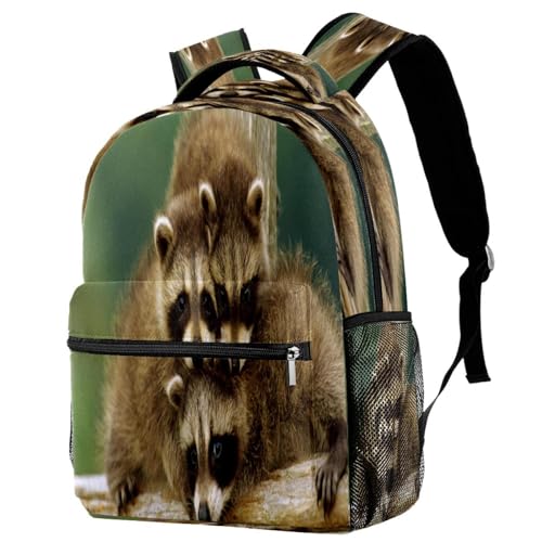 Sac à dos d'école multicolore et sac de voyage décontracté 29.4x20x40cm
