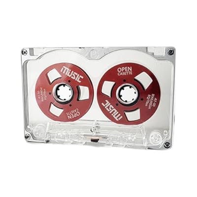 Kueohse 50 Minutos Retro Vacío Casete, Doble Cara, Pequeño Disco Abierto De Metal, Cartucho Vacío | Ya disponible en tu tienda friki favorita! En mundofriki.es!