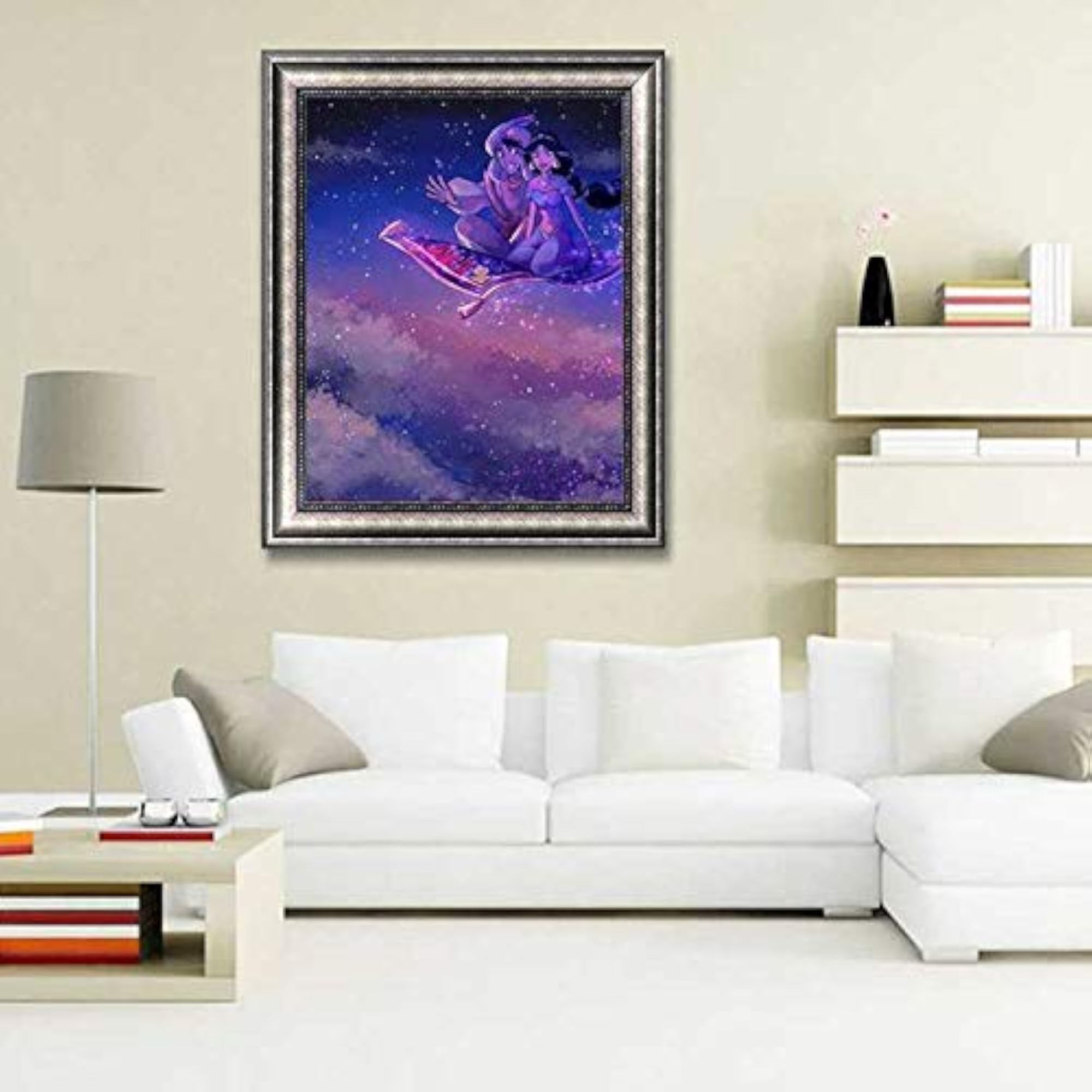 DIY 5D Diamond Art by Number Kits, Aladdin Theme