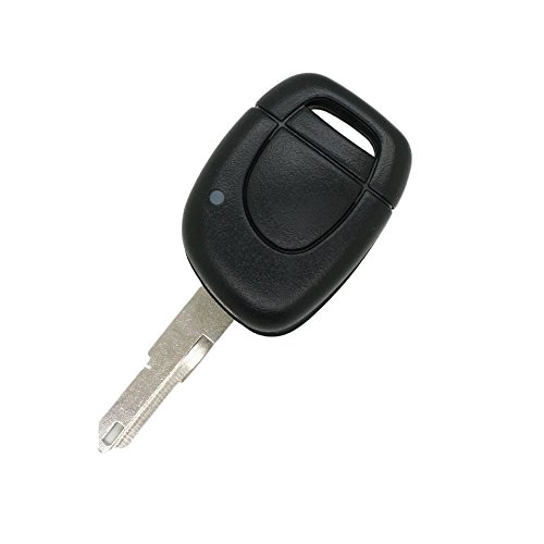 SEGADEN Replacement Key Shell Compatible with Renault Twingo Clio Kangoo Master 1 Button Keyless Entry Remote Key Case Fob PG352B