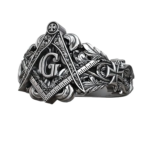 Master Mason Pattern Subtle Amazon.com: Silverjewel Antique Master Masonic Freemason Square Symbol ...