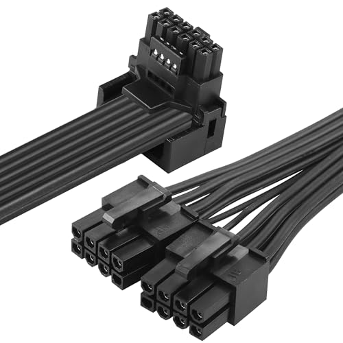 Câble ATX 3.0 12VHPWR CERRXIAN 600W mâle vers 3x8 broches femelle 0.7m