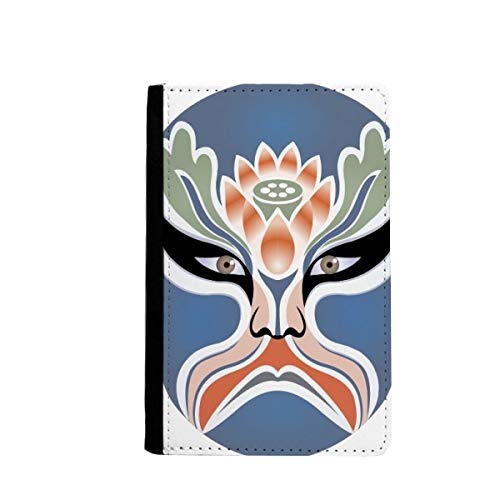 Porte-Passeport coloré Masque d'opéra cadeau idéal original pour passionné de voyage