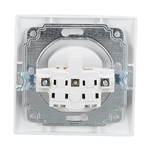 8pcs Padrão Francês 16a 220V Tomada Montada Na Parede - Tomada Elétrica Para Casa, Escritório, Hotel