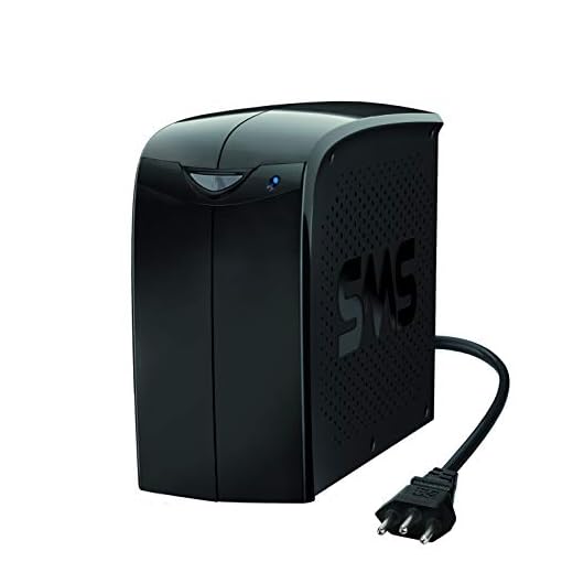 No Break SMS Station II 800VA Bi-115 - 27390, Preto