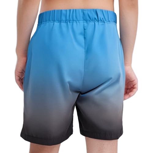 Kids Boys Striped Swim Shorts Quick-Dry Fabric Elastic Waistband for Surfing & Swimming2