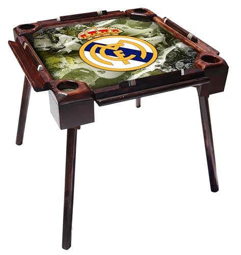 Mesa profesional de dominó inspirada en Real Madrid miniatura 3