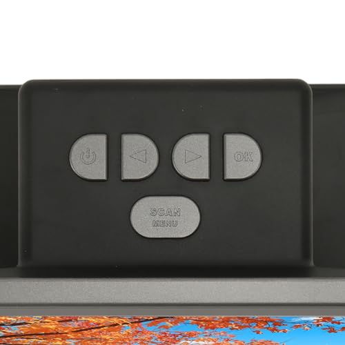 Escáner de Películas y Diapositivas de 48 MP con Pantalla LED de 7 Pulgadas, Escáner de Películas Digital Todo en Compatible con Memoria de 16 GB Convierte 135/110/126 (Enchufe - imagen 7