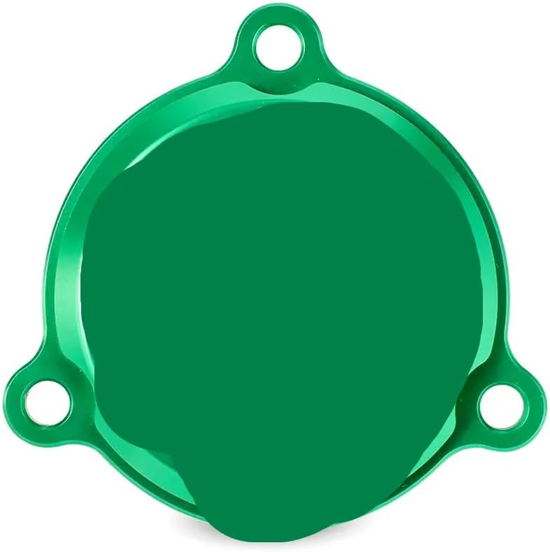 Engine Oil Filter Cover Compatible With KLX140 KLX140L KLX140G KLX 140 L G Models 2008-2023 Motorcycle Parts Aluminum Decorative Cap Replacement Accessory(Green)