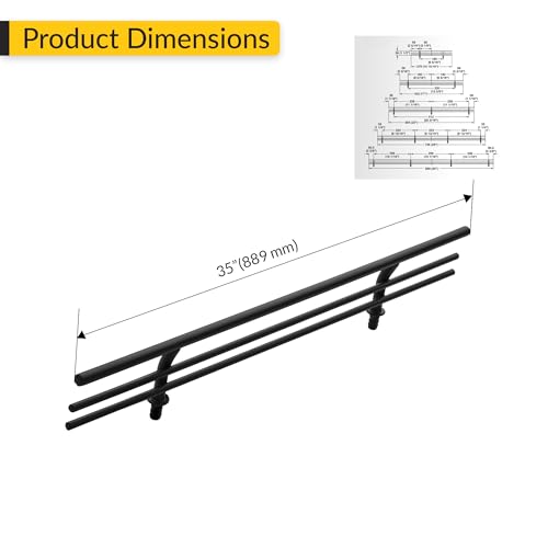Brixwell QHIE-011 Shoe Fence, for Shelves 35