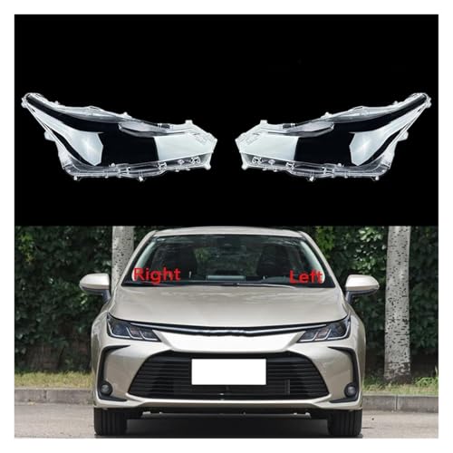 Coque phare avant gauche Toyota Corolla cache objectif transparent 2020 2021