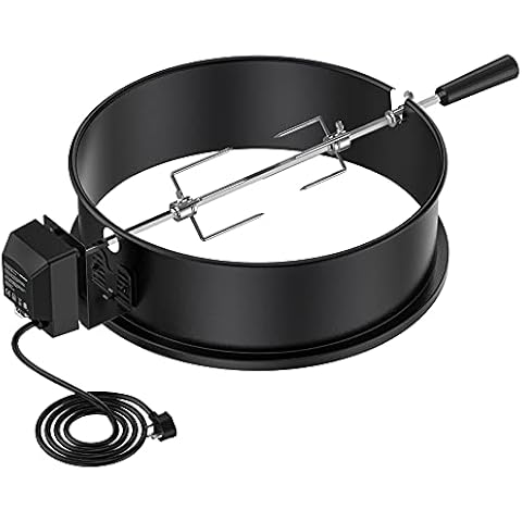 onlyfire BBQ Rotisserie Ring Kit for Weber Grills Cover