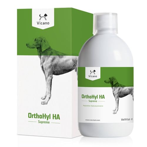 VetVital Vicano Orthohyl HA Supreme | 500 ml | Ergänzungsfuttermittel für Hunde | Mit Hyaluronsäure