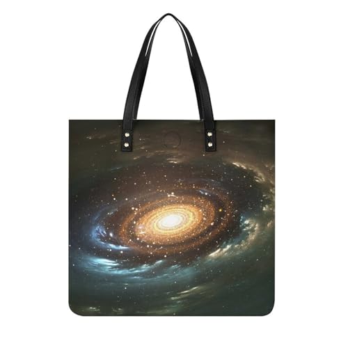Sac à main univers galaxie le grand tote bag contre le manque de place