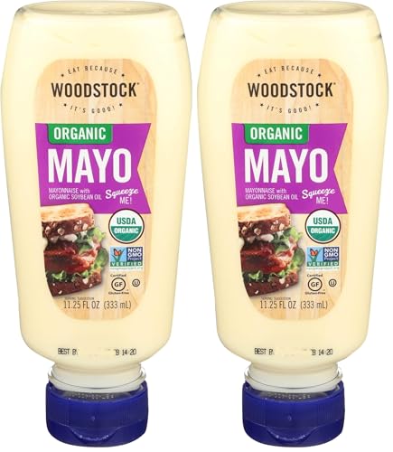 Woodstock Organic Mayonnaise - Squeeze - 11.25 Oz. (Pack of 2) image 3