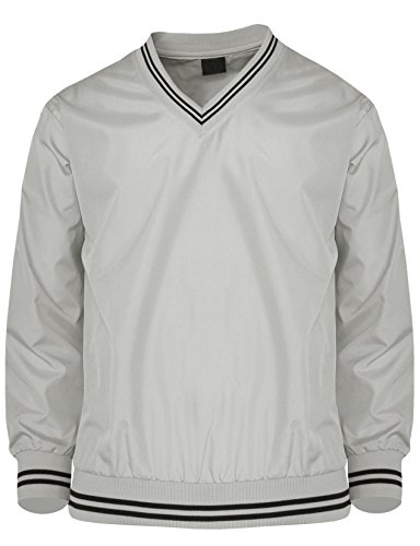 BCPOLO Men's V Neck Golf Wind Shirt Athletic Windbreaker V Neck Shirt2