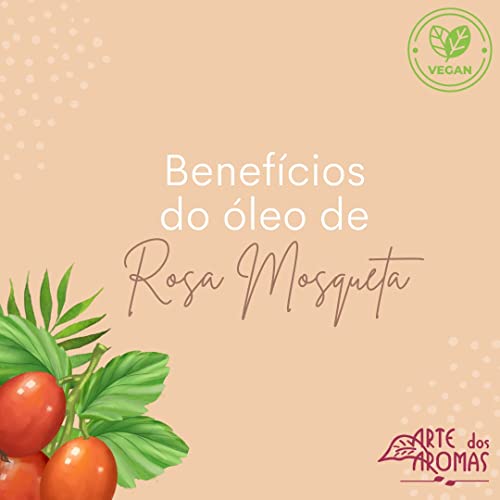 Óleo Rosa Mosqueta Natural Vegano Arte dos Aromas 30ml