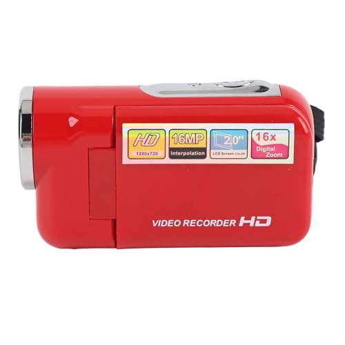Cámara de vídeo digital infantil de 16MP con antivibración para regalar en viajes