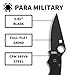Spyderco Para Military 2 Folding Pocket Knife with 3.4