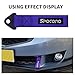 Spocoro Heavy Duty Racing Tow Strap JDM – Nylon Tow Strap for Track, Off-Road, and Decoration (Purple)