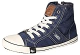 Sneaker High Mustang Booty 1099-502-841 Damen Sneaker, Blau (841 jeansblau), 39 EU