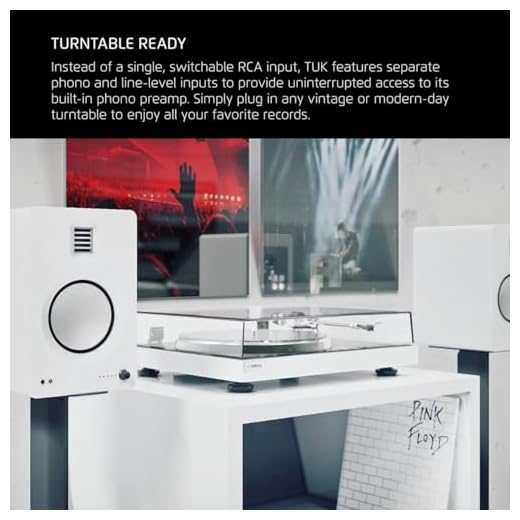 Bluetooth Turntable with Powered Speakers Bundle