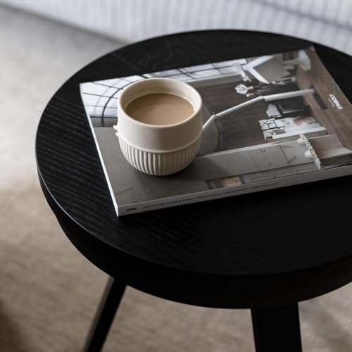 Table basse Batea S Woodendot noire pour optimiser les petits salons