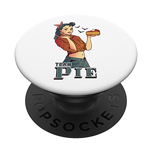 Disfraz vintage de Pinup de Halloween para niña - Team Pie PopSockets PopGrip Intercambiable