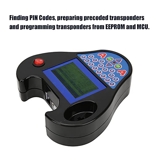 KIMISS Zed Bull Key Programmer, Car Key Programmer Transponder Cloning Matching Tool No Need Tokens US Plug 100‑240V Popular