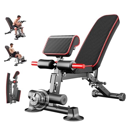 Z ZHICHI Banco de peso ajustável multifuncional para academia em casa, bancos inclinados dobráveis para treino de corpo inteiro 150 kg