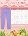 FEQO 5 Pack Baby Girls Cotton Leggings Pants Full Length Basic Leggings Stretchy Legging Tight Pants, 18-24 Months(Rose Red,Pink,White,Purple,Cyan)