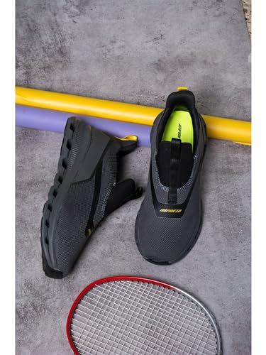 Image of Impakto Air Bounce Walking Shoes | Lightweight & Breathable Casual Shoes | Soft Cushioned Insole | Anti Skid Hexagonal Sole | Stylish Slip-in Fit System Shoes | Ideal for Walking, Gym & Casual Outing