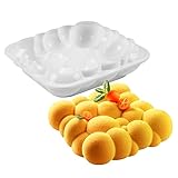 ✔️〖Materiales de alta calidad〗Molde de silicona premium de alta calidad hecho de silicona 100% profesional y apta para alimentos. Sin BAP, antiadherente, más flexible y duradero